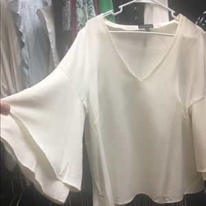 Lane Bryant flare bell sleeve blouse never worn